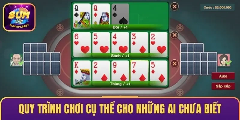 Quy trình chơi cụ thể cho những ai chưa biết